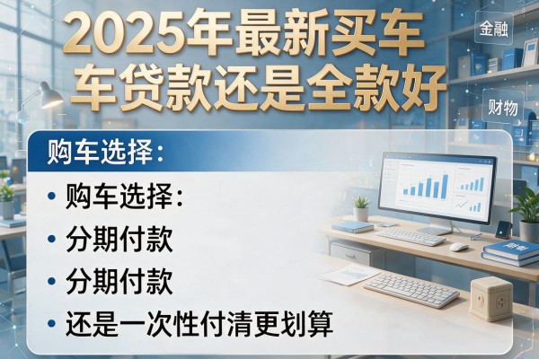 2025年最新买车贷款还是全款好：购车选择：分期付款还是一次性付清更划算