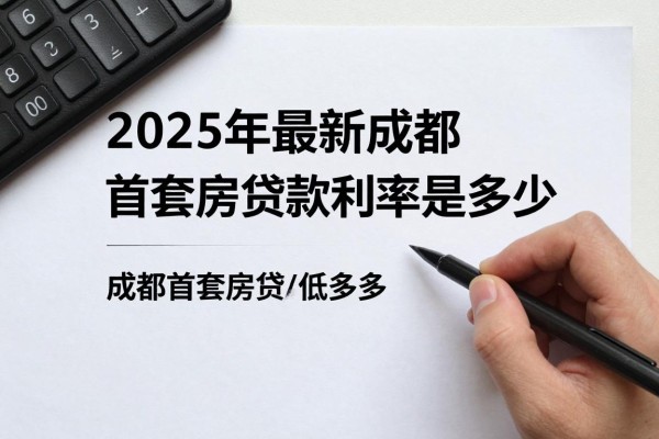2025年最新成都首套房贷款利率是多少：成都首套房贷款最低利率多少