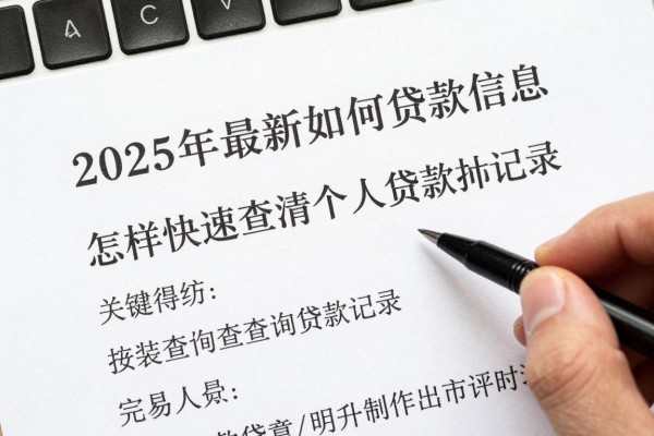 2025年最新如何查询贷款信息：怎样快速查清个人贷款记录