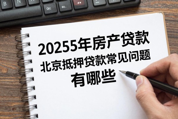 2025年最新北京房产贷款：北京抵押贷款常见问题有哪些