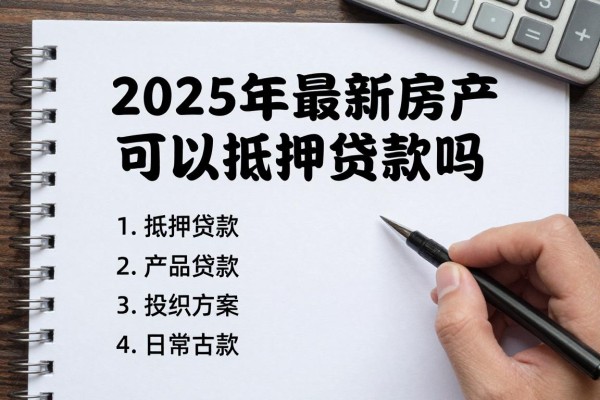 2025年最新房产可以抵押贷款吗：房产抵押贷款的条件是什么