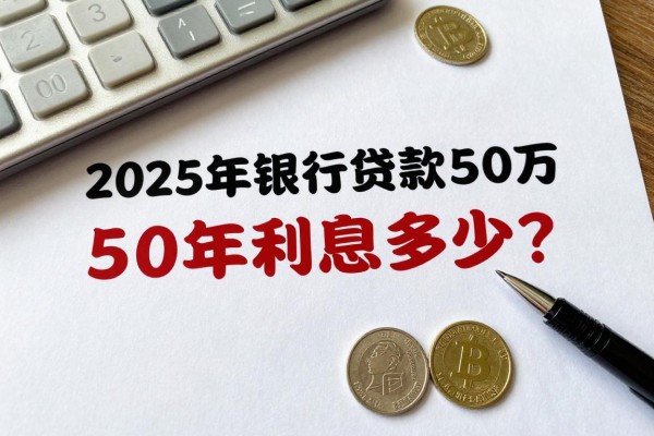 2025年最新银行贷款50万一年利息多少：50万贷款年利息要还多少？