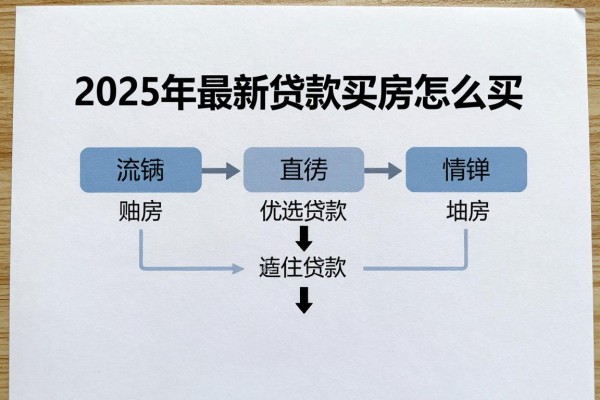 2025年最新贷款买房怎么买：购房贷款流程有哪些