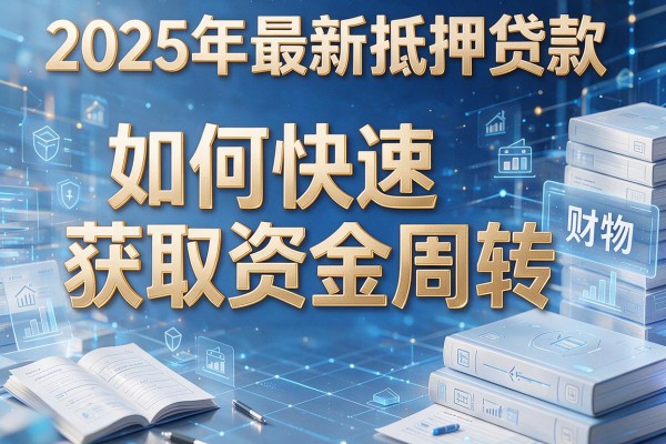 2025年最新抵押贷款广告图片：如何快速获取资金周转？