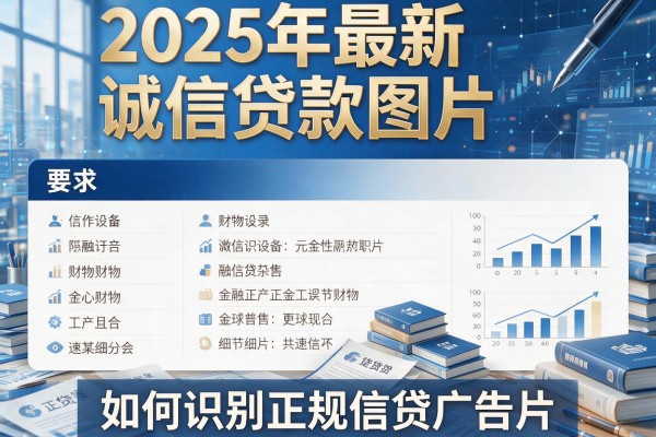 2025年最新诚信贷款图片：如何识别正规信贷广告图片
