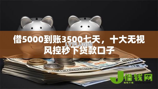 借5000到账3500七天，十大无视风控秒下贷款口子
