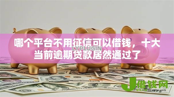 哪个平台不用征信可以借钱,十大当前逾期贷款居然通过了 哪个平台不用征信可以借钱,十大当前逾期贷款居然通过了