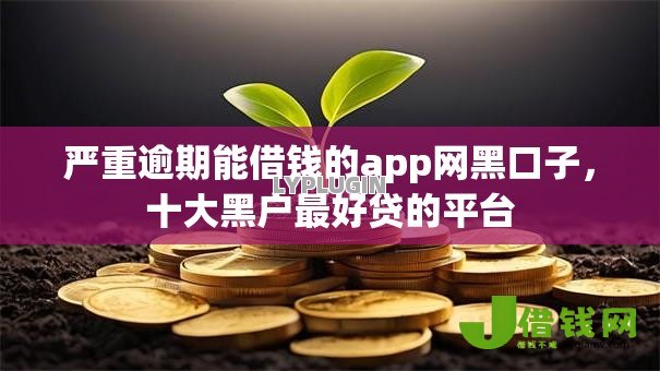 严重逾期能借钱的app网黑口子，十大黑户最好贷的平台