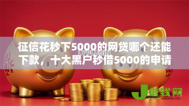 征信花秒下5000的网贷哪个还能下款，十大黑户秒借5000的申请条件