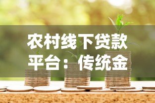 农村线下贷款平台:传统金融如何服务乡村振兴 农村线下贷款平台:传统金融如何服务乡村振兴