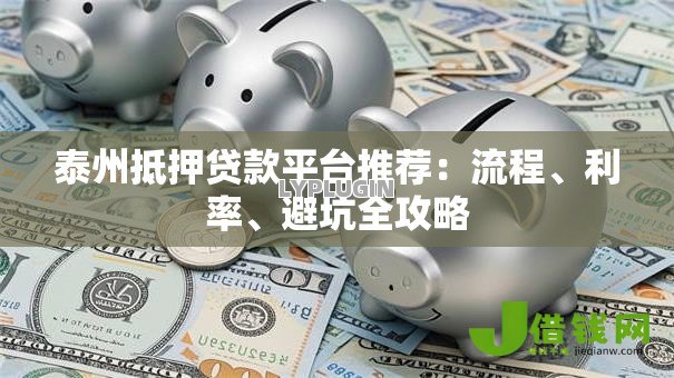泰州抵押贷款平台推荐：流程、利率、避坑全攻略