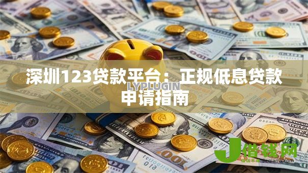 深圳123贷款平台：正规低息贷款申请指南
