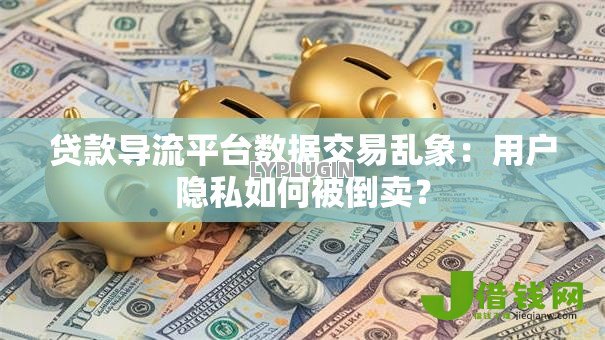 贷款导流平台数据交易乱象:用户隐私如何被倒卖? 贷款导流平台数据交易乱象:用户隐私如何被倒卖?