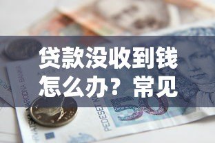 贷款没收到钱怎么办？常见原因与解决攻略