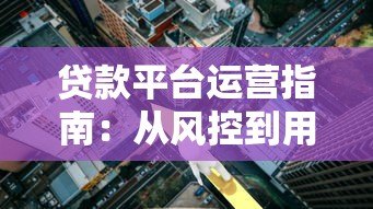 贷款平台运营指南：从风控到用户体验的全面解析