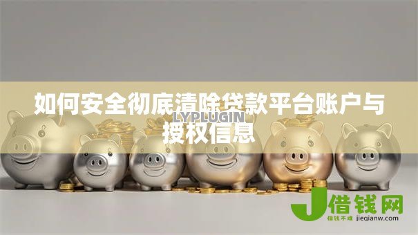 如何安全彻底清除贷款平台账户与授权信息 如何安全彻底清除贷款平台账户与授权信息