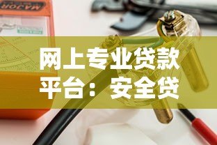 网上专业贷款平台：安全贷款攻略与正规渠道推荐