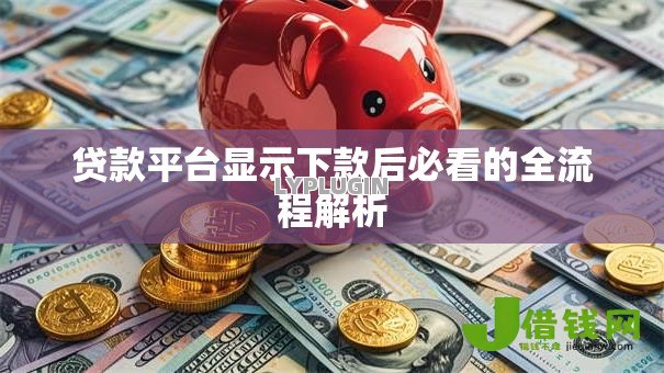 贷款平台显示下款后必看的全流程解析 贷款平台显示下款后必看的全流程解析