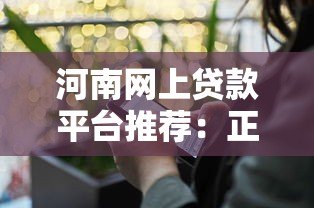 河南网上贷款平台推荐:正规低息、放款快、操作便捷 河南网上贷款平台推荐:正规低息、放款快、操作便捷