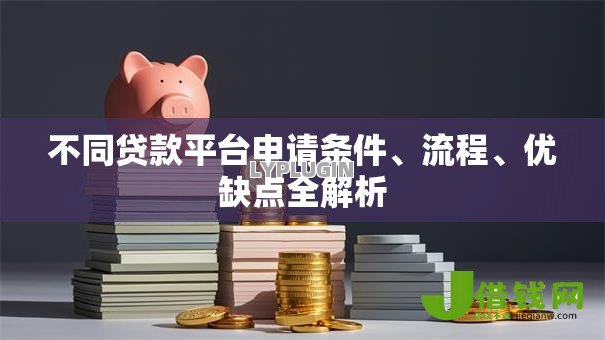 不同贷款平台申请条件、流程、优缺点全解析