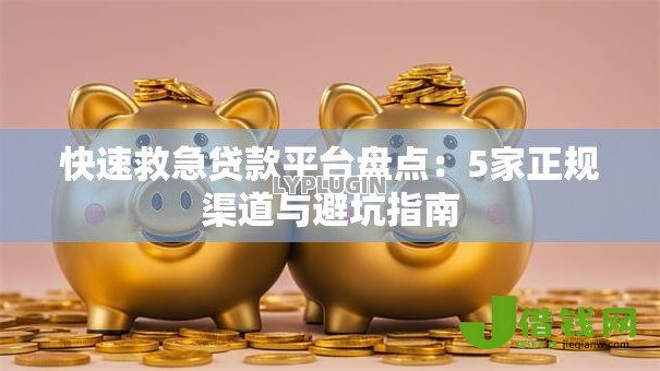 快速救急贷款平台盘点：5家正规渠道与避坑指南