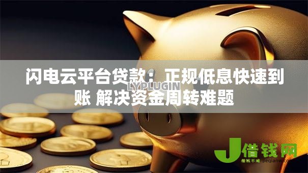 闪电云平台贷款：正规低息快速到账 解决资金周转难题