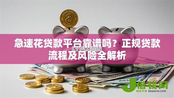 急速花贷款平台靠谱吗？正规贷款流程及风险全解析