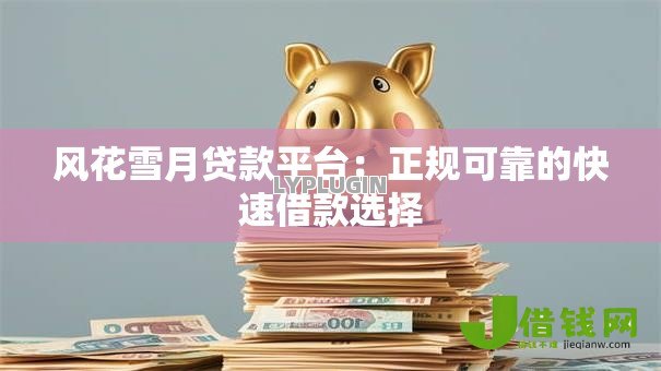 风花雪月贷款平台：正规可靠的快速借款选择