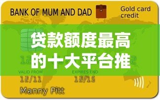 贷款额度最高的十大平台推荐及申请攻略 贷款额度最高的十大平台推荐及申请攻略