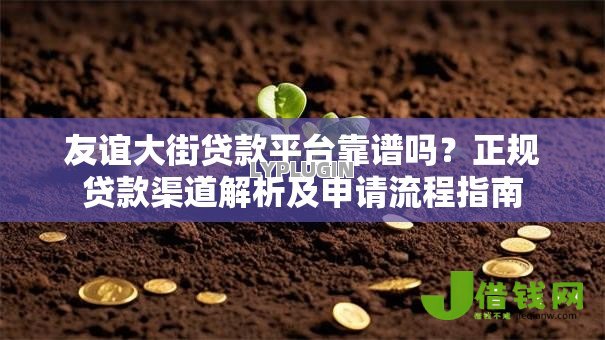 友谊大街贷款平台靠谱吗？正规贷款渠道解析及申请流程指南