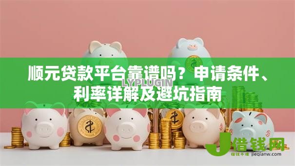 顺元贷款平台靠谱吗？申请条件、利率详解及避坑指南