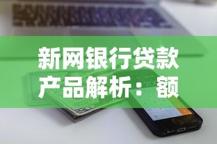 新网银行贷款产品解析：额度、利率、申请条件全攻略