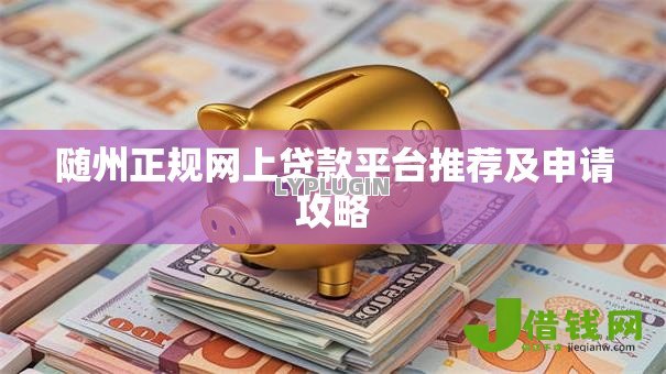 随州正规网上贷款平台推荐及申请攻略