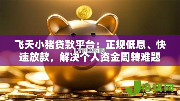飞天小猪贷款平台：正规低息、快速放款，解决个人资金周转难题