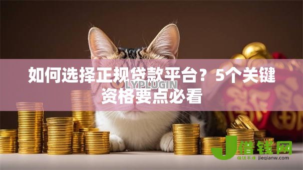 如何选择正规贷款平台?5个关键资格要点必看 如何选择正规贷款平台?5个关键资格要点必看