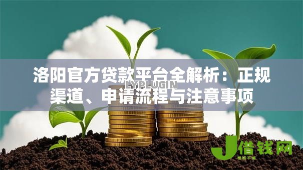 洛阳官方贷款平台全解析：正规渠道、申请流程与注意事项