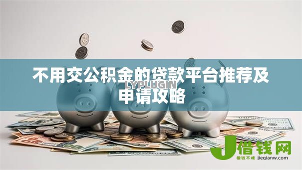 不用交公积金的贷款平台推荐及申请攻略