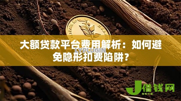 大额贷款平台费用解析:如何避免隐形扣费陷阱? 大额贷款平台费用解析:如何避免隐形扣费陷阱?
