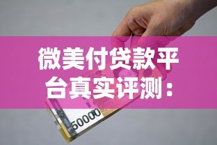 微美付贷款平台真实评测：资质、利息、风险全解析