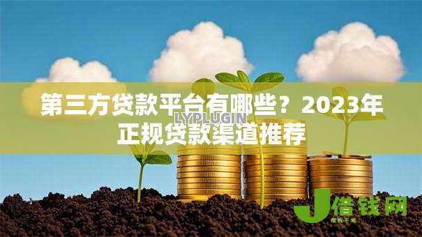 第三方贷款平台有哪些？2023年正规贷款渠道推荐