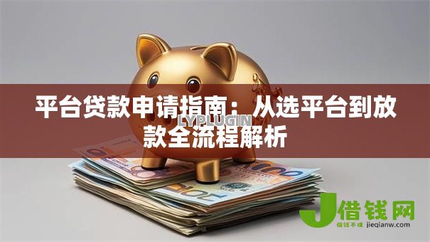 平台贷款申请指南：从选平台到放款全流程解析