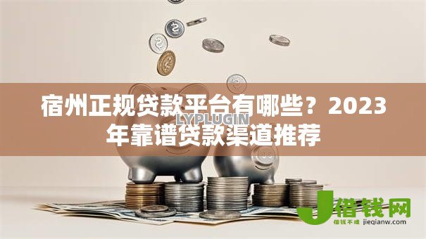 宿州正规贷款平台有哪些？2023年靠谱贷款渠道推荐
