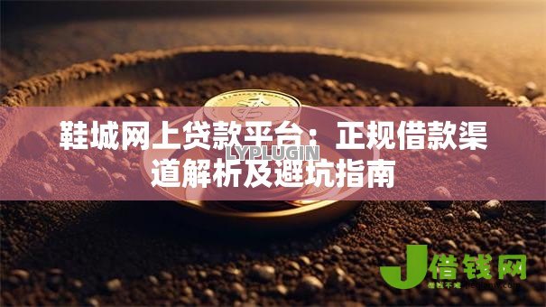 鞋城网上贷款平台：正规借款渠道解析及避坑指南