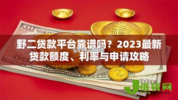 野二贷款平台靠谱吗?2023最新贷款额度、利率与申请攻略 野二贷款平台靠谱吗?2023最新贷款额度、利率与申请攻略
