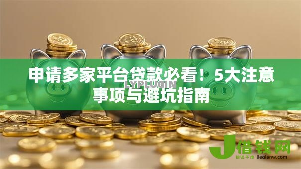 申请多家平台贷款必看！5大注意事项与避坑指南