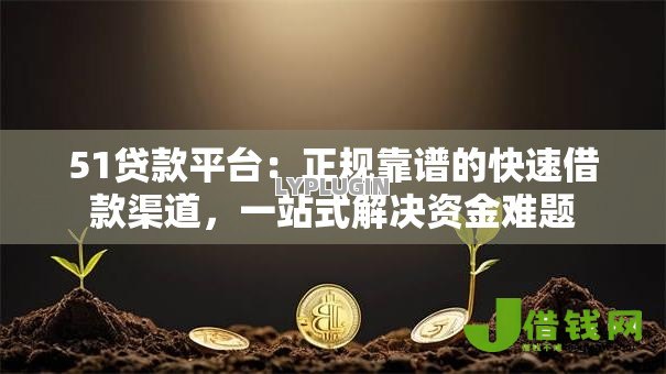 51贷款平台：正规靠谱的快速借款渠道，一站式解决资金难题