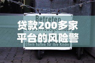 贷款200多家平台的风险警示与避坑指南
