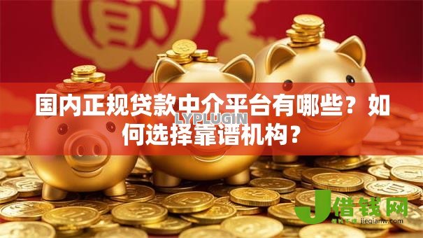国内正规贷款中介平台有哪些?如何选择靠谱机构? 国内正规贷款中介平台有哪些?如何选择靠谱机构?