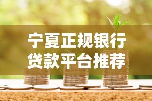 宁夏正规银行贷款平台推荐:10家银行及申请流程解析 宁夏正规银行贷款平台推荐:10家银行及申请流程解析