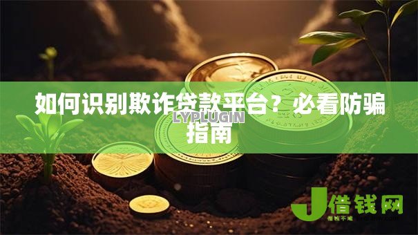 如何识别欺诈贷款平台？必看防骗指南